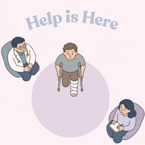 Workplace injury seeing a psychologist and GP